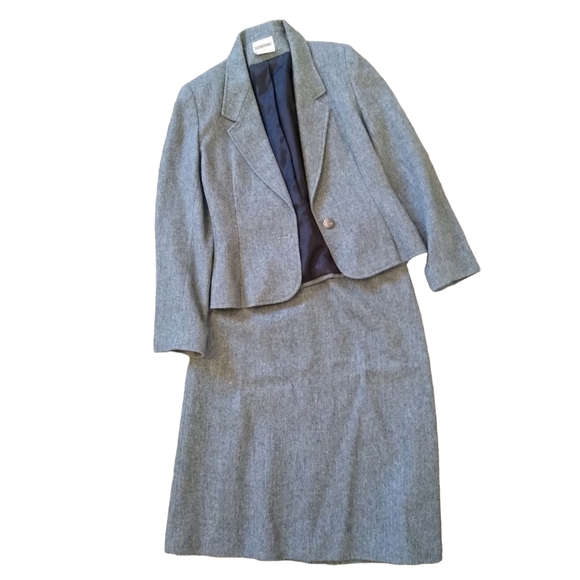 Vtg Wool 2-Piece Suit - Picture 6 of 12